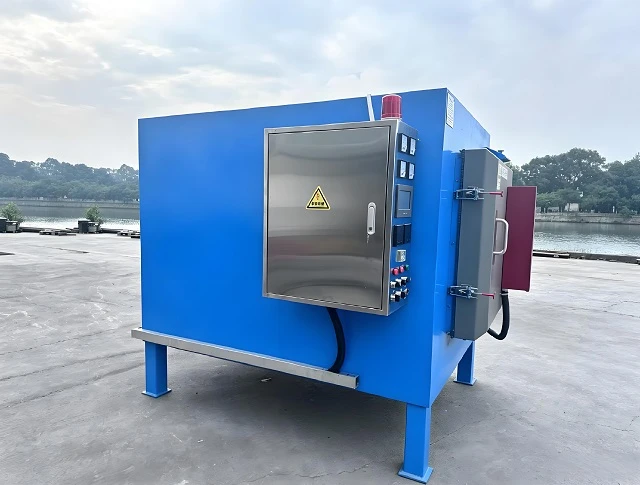 Tungku tempering tipe Kotak Hemat Energi dengan bukaan pintu kiri-kanan
