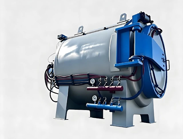Tungku Tempering yang Dilindungi Nitrogen Pra-Evakuasi Horizontal