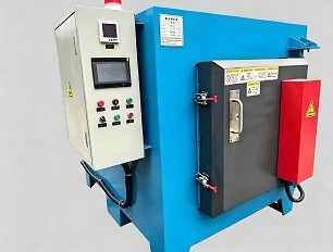 Dijual tungku tempering jenis kotak, pemasok tungku tempering ruang industri