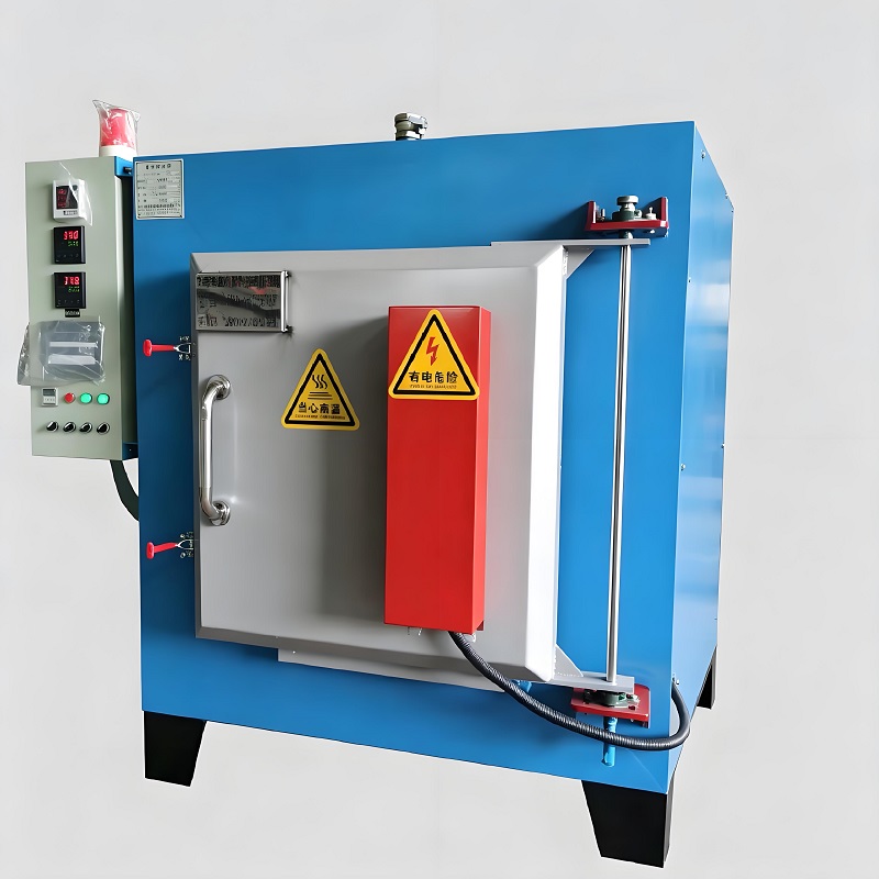 Tungku Perlakuan Panas Resirkulasi Udara Panas yang Disesuaikan dari Pabrik, Oven Tempering Tipe Kotak