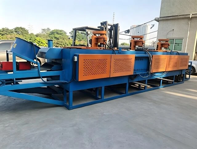 Tungku Tempering Sabuk Jaring Berkelanjutan untuk Bagian Logam Industri