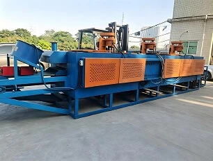 Tungku Tempering Sabuk Jaring Berkelanjutan untuk Bagian Logam Industri