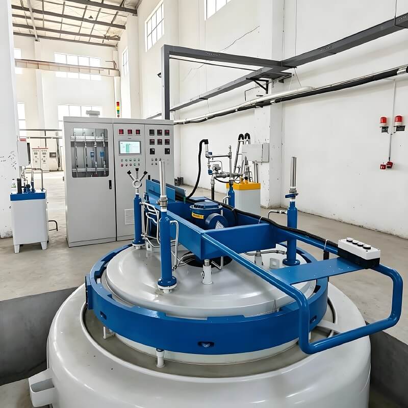 Produsen Tungku Nitridasi Gas Tipe Lubang | Kapasitas Beban Tinggi & Biaya Operasional Rendah