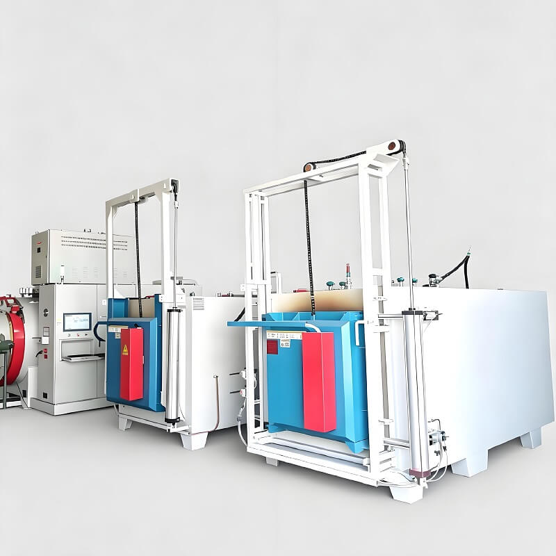 Tungku Tempering Kotak Nitrogen Pra-vakum Deformasi Rendah untuk Tempering Logam Cerah