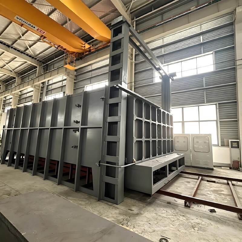 Tungku Troli Tipe Kotak untuk Annealing Quenching Tempering dan Normalisasi