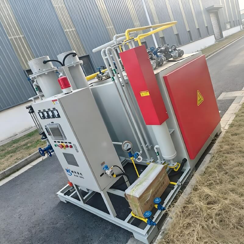 Generator Hidrogen Unit Dekomposisi Amoniak Hemat Energi Otomatis 20Nm³/jam
