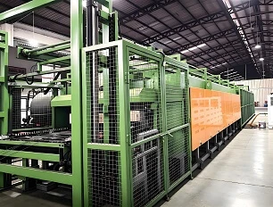 Tungku Annealing Strip Baja Silikon Terkendali PLC Operasi Penuh Otomatis 24 jam Tanpa Pengawasan
