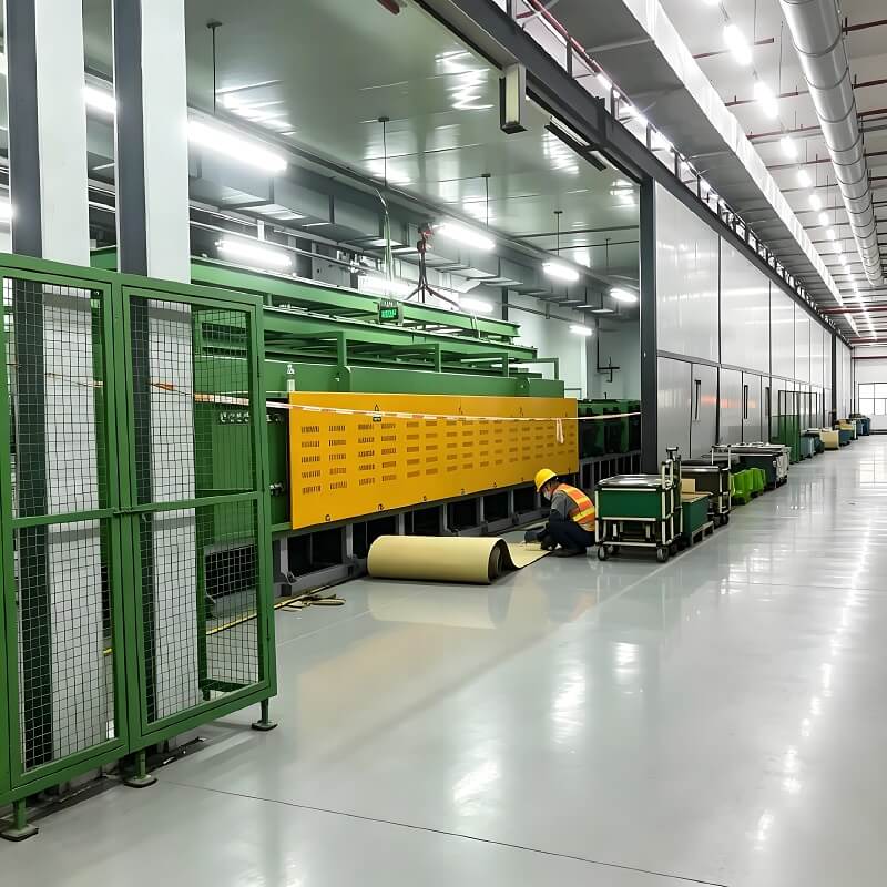 Tungku Annealing Baja Silikon Otomatis Hemat Energi untuk Laminasi Non-Berorientasi