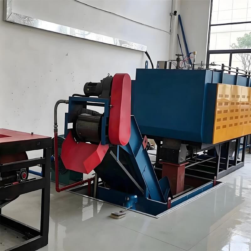 Tungku Sabuk Muffle Mesh yang Dapat Disesuaikan PLC Mengontrol Peralatan Perlakuan Panas Berkelanjutan