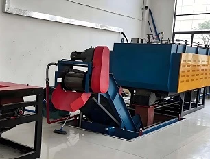 Tungku Sabuk Muffle Mesh Tersegel Konsumsi Gas Rendah Peralatan Perawatan Panas Terang