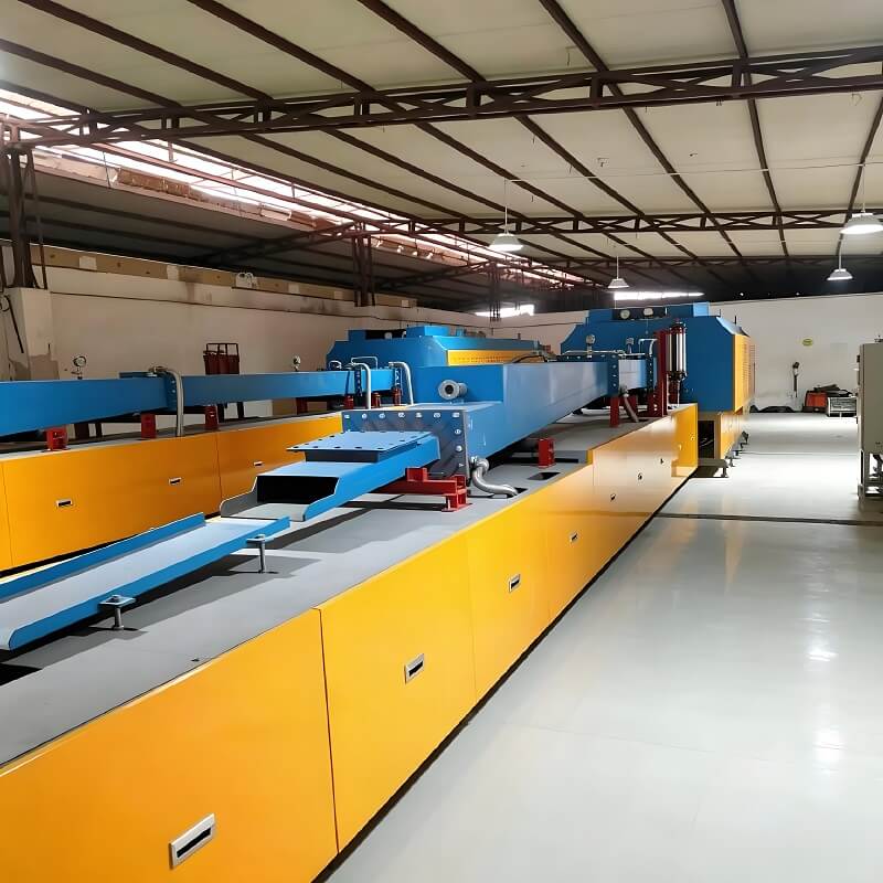 Oven Annealing Kontinu Otomatis Tungku Terang Industri untuk Penyelesaian Logam Presisi