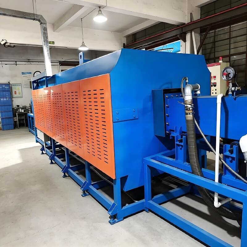 Tungku Perawatan Panas Terang Berkelanjutan Hemat Energi untuk Peralatan Dapur Stainless Steel Kuningan