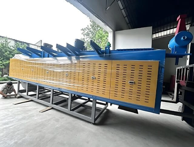 Tungku Pelat Dorong Bebas Meredam, Tungku Perlakuan Panas Volume Tinggi Berkelanjutan
