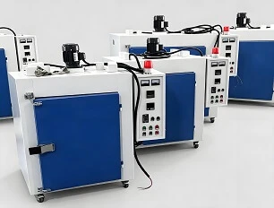 Oven Pengeringan Udara Panas Suhu Rendah Presisi Bersertifikat ISO Dengan Kontrol Layar Sentuh PLC