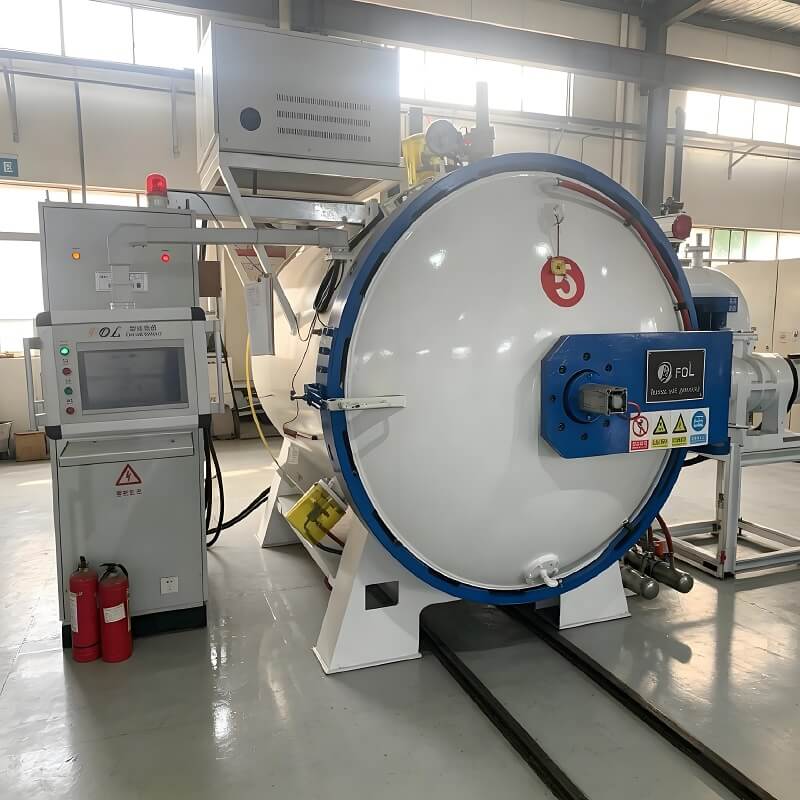 Tungku Tempering Vakum Ruang Tunggal Untuk Alat Baja Mati