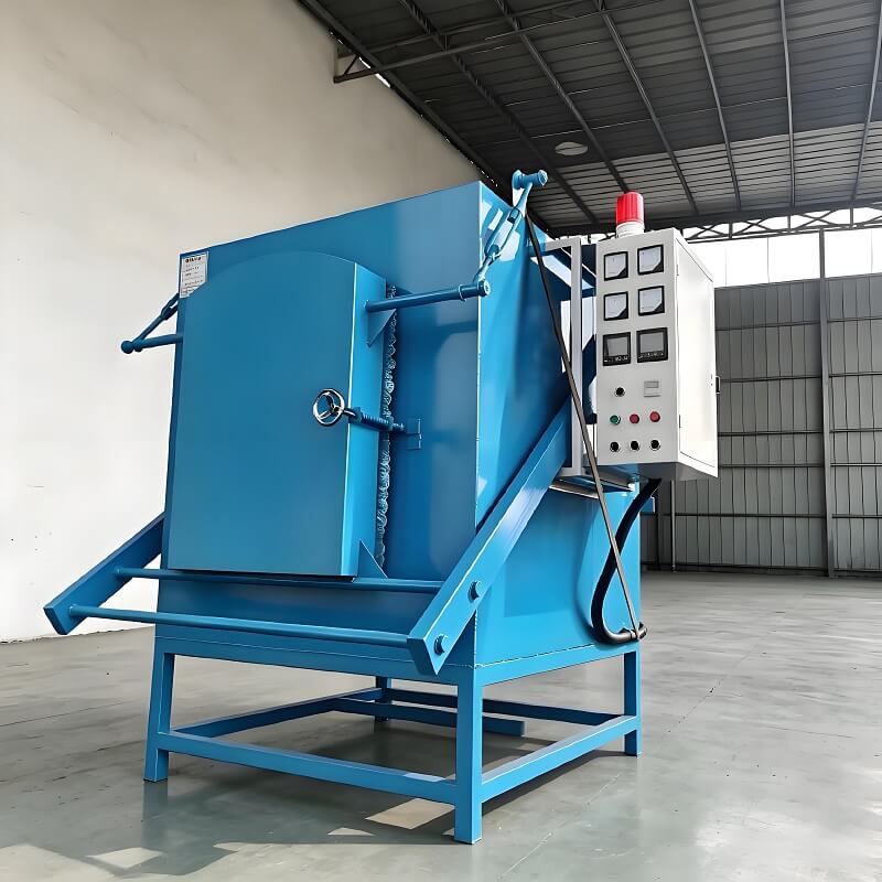 Tungku Pendinginan Kotak Pintu Angkat Vertikal Untuk Alat Pemotong Baja Mati Batch Kecil