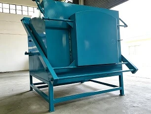 Tungku Pendinginan Kotak Pintu Angkat Vertikal Untuk Alat Pemotong Baja Mati Batch Kecil