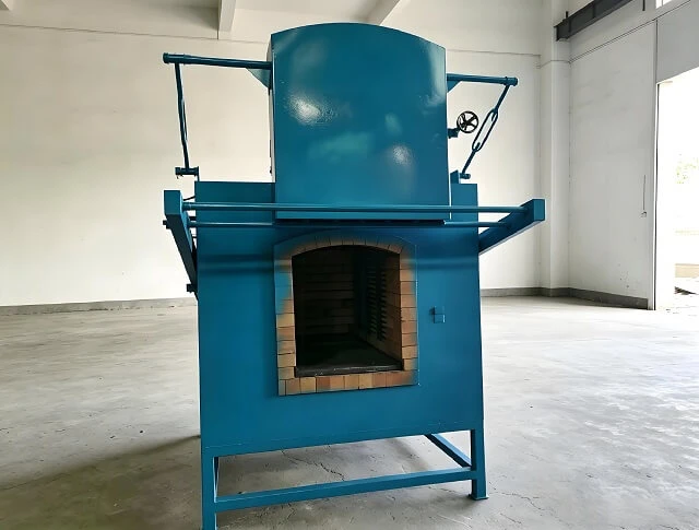 Tungku Pendinginan Kotak Pintu Angkat Vertikal Oven Perawatan Panas Otomatis Penyegelan Yang Baik