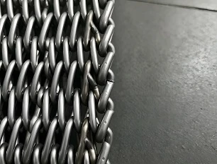 Sabuk Konveyor Tenun Seimbang Stainless Steel Tungku Perawatan Panas Tugas Berat
