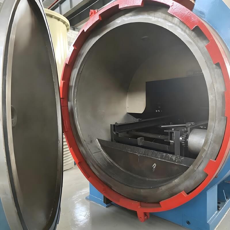 Tungku Pendinginan Minyak Vakum Ruang Ganda Untuk Peralatan Perawatan Panas Kustom Pengerasan Logam Cerah