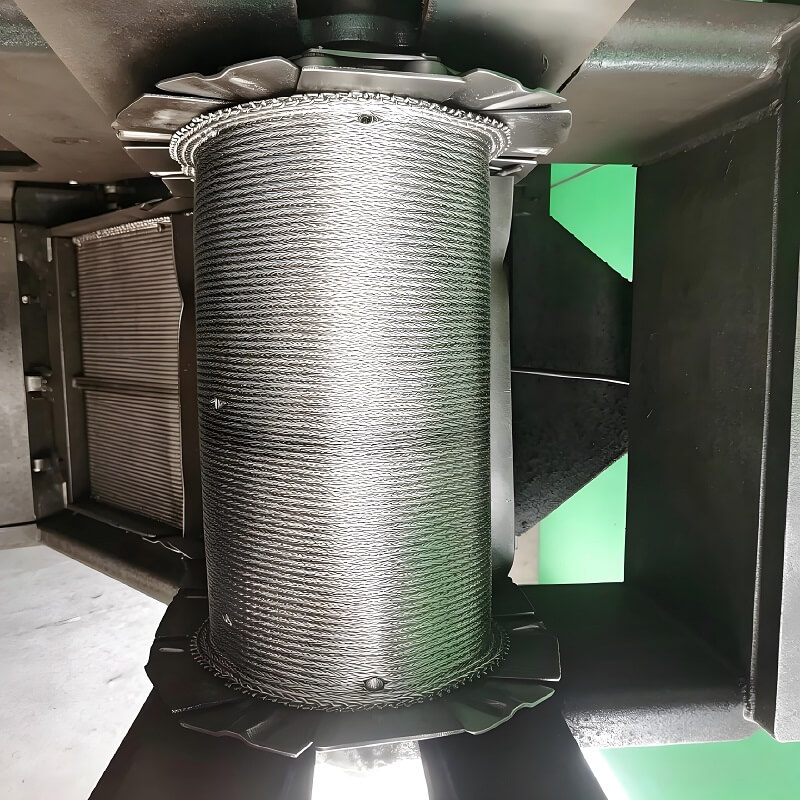Sabuk Konveyor Herringbone Mesh Stainless Steel SUS310S untuk Tungku Sintering Suhu Tinggi
