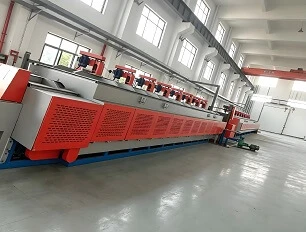 Tungku Tempering Sabuk Jaring Berkelanjutan Output Tinggi untuk Perangkat Keras Paduan Volume Tinggi