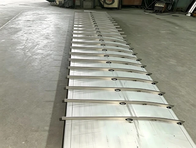 Tabung Meredam Lapisan Tungku Stainless Steel Suhu Tinggi