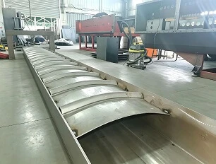 Tabung Meredam SUS310S Bergelombang Untuk Tungku Sabuk Jaring