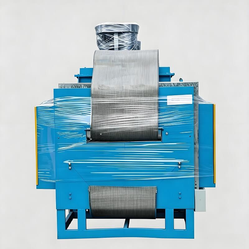 Hemat Energi Sirkulasi Udara Panas Mesh Belt Tempering Furnace Lini Produksi Berkelanjutan