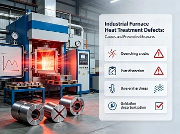 Cacat Perlakuan Panas Tungku Industri: Penyebab dan Tindakan Pencegahan