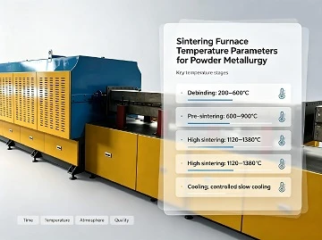 Parameter Suhu Tungku Sintering untuk Metalurgi Keramik dan Serbuk