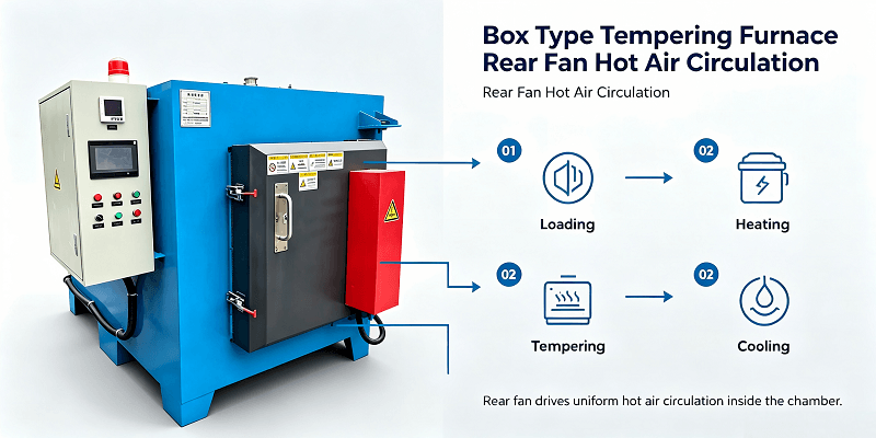 Apa Itu Tungku Tempering Tipe Kotak? Pengertian, Prinsip Kerja & Aplikasi Industri