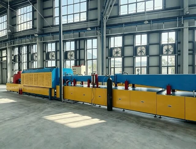 Tungku Anil Cerah Berkelanjutan Hemat Energi Presisi Tinggi untuk SS Austenitik & Feritik | &plusmn;5&deg;C