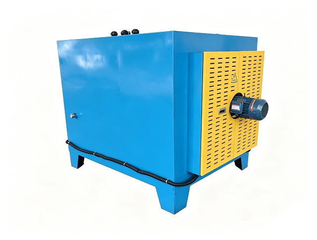 Tungku Tempering Kotak Interlock Zona Ganda 50kW 650℃ untuk Pereda Stres Logam