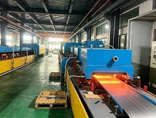 Tungku Anil Cerah Berkelanjutan Sabuk Baja untuk Solusi Pemasangan Pipa & Tabung Baja Tahan Karat