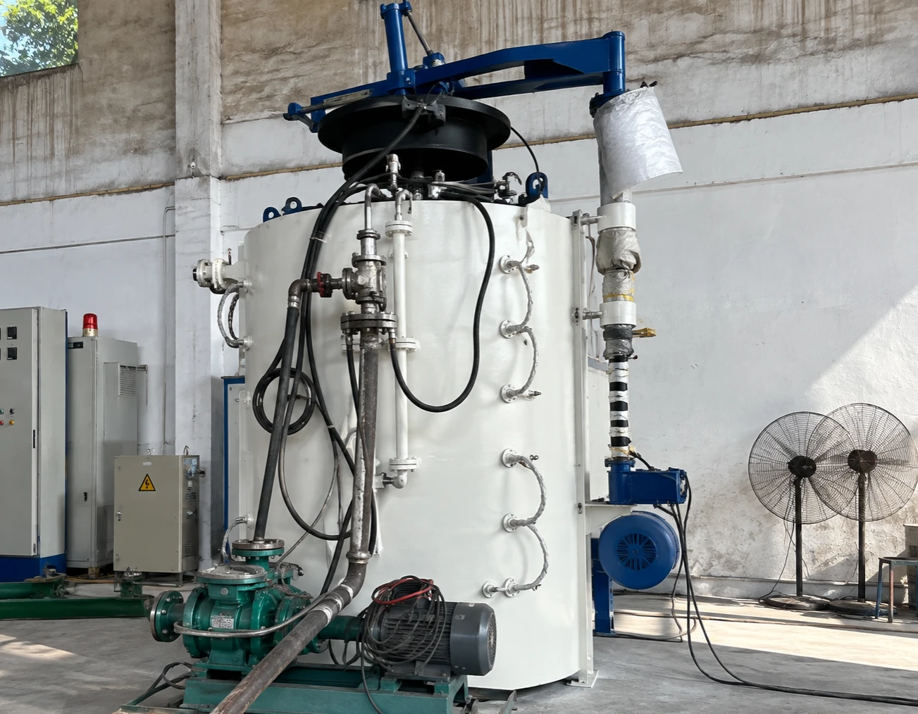 Tungku Nitridasi Gas Tipe Lubang untuk Roda Gigi, Poros &amp; Cetakan